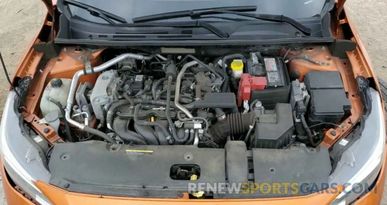 11 fotografías del automóvil dañado 3N1AB8DV5NY229471 NISSAN SENTRA 2022