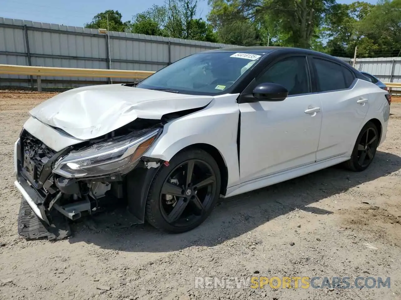 1 fotografías del automóvil dañado 3N1AB8DV5NY256962 NISSAN SENTRA 2022