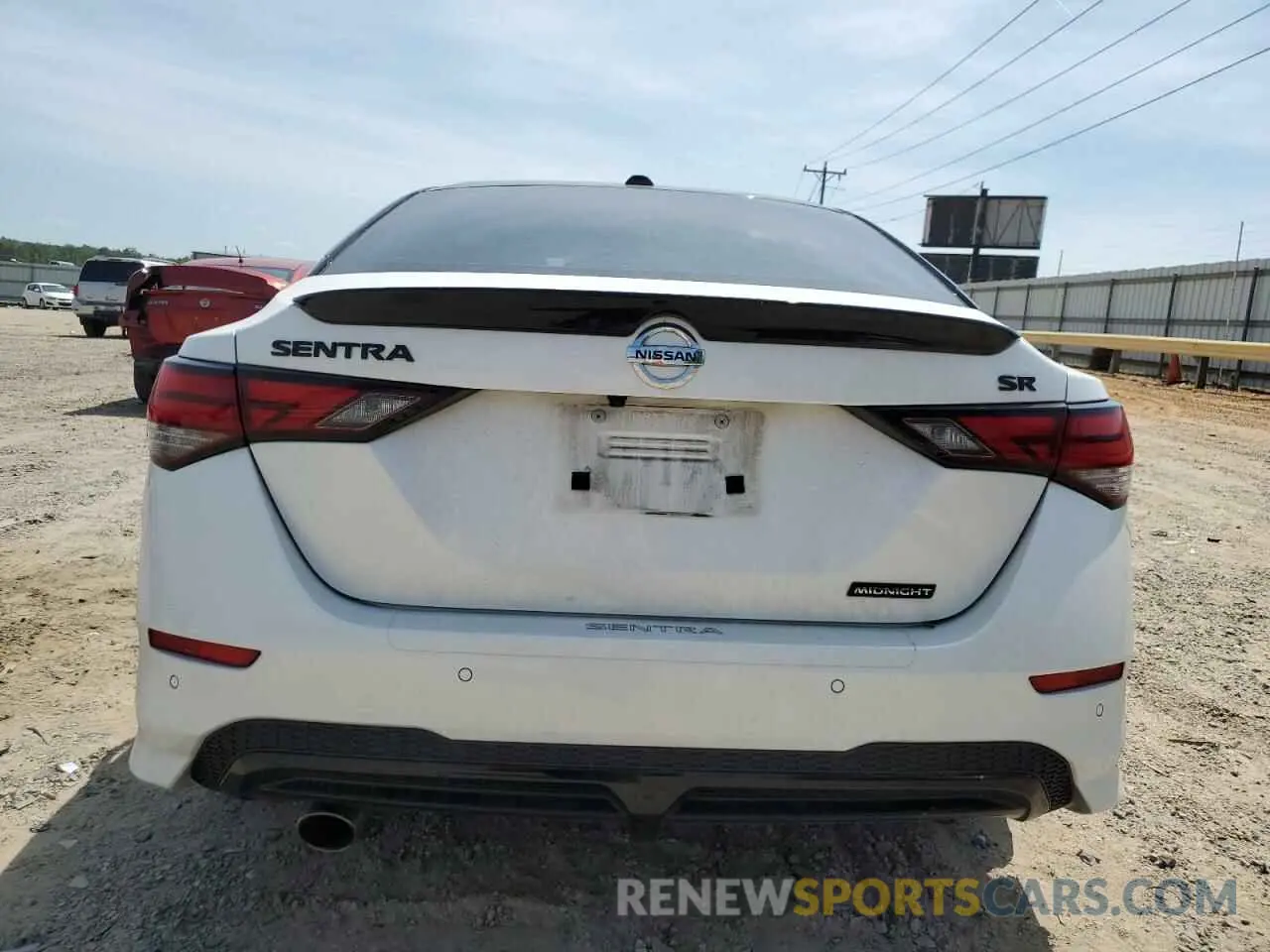 6 fotografías del automóvil dañado 3N1AB8DV5NY256962 NISSAN SENTRA 2022