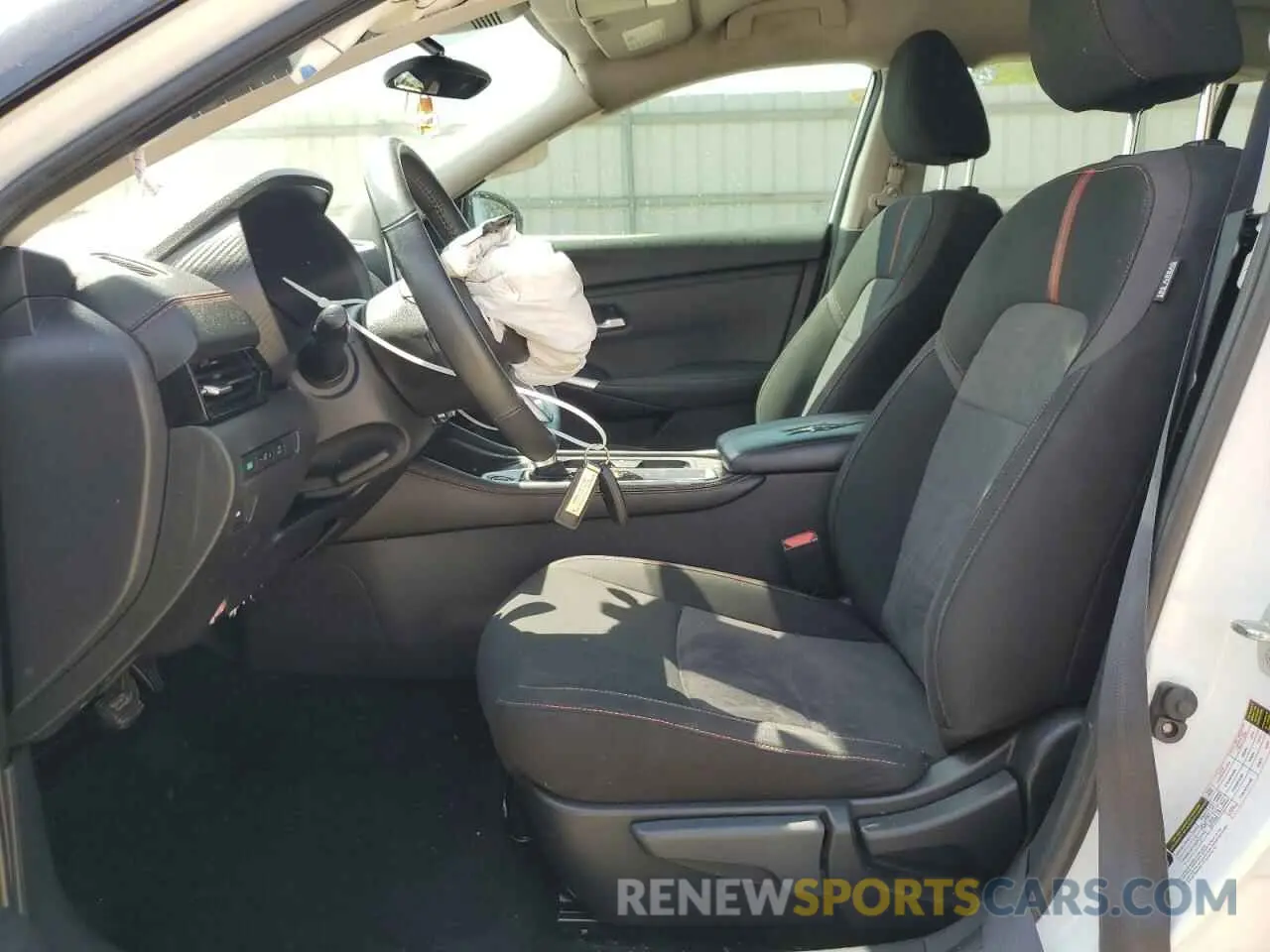 7 fotografías del automóvil dañado 3N1AB8DV5NY256962 NISSAN SENTRA 2022
