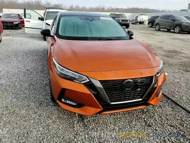 13 fotografías del automóvil dañado 3N1AB8DV5NY264172 NISSAN SENTRA 2022