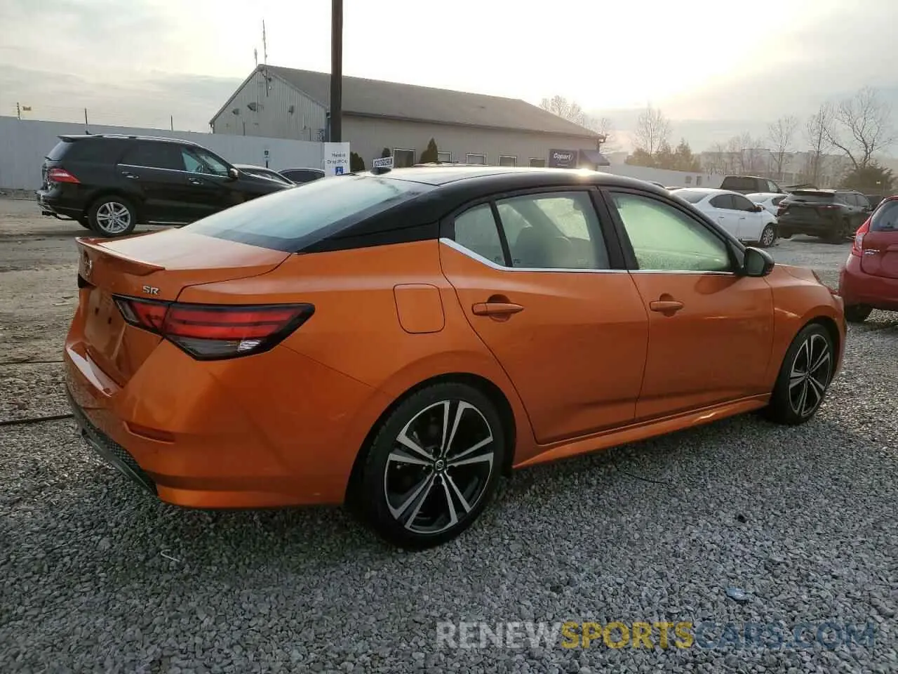 3 fotografías del automóvil dañado 3N1AB8DV5NY264172 NISSAN SENTRA 2022