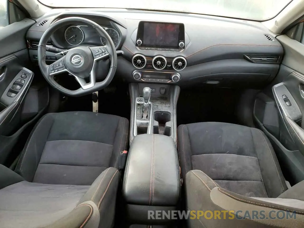 8 fotografías del automóvil dañado 3N1AB8DV5NY264172 NISSAN SENTRA 2022