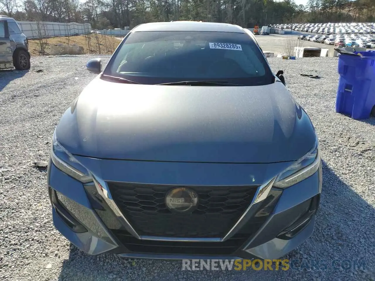 5 fotografías del automóvil dañado 3N1AB8DV7NY210663 NISSAN SENTRA 2022