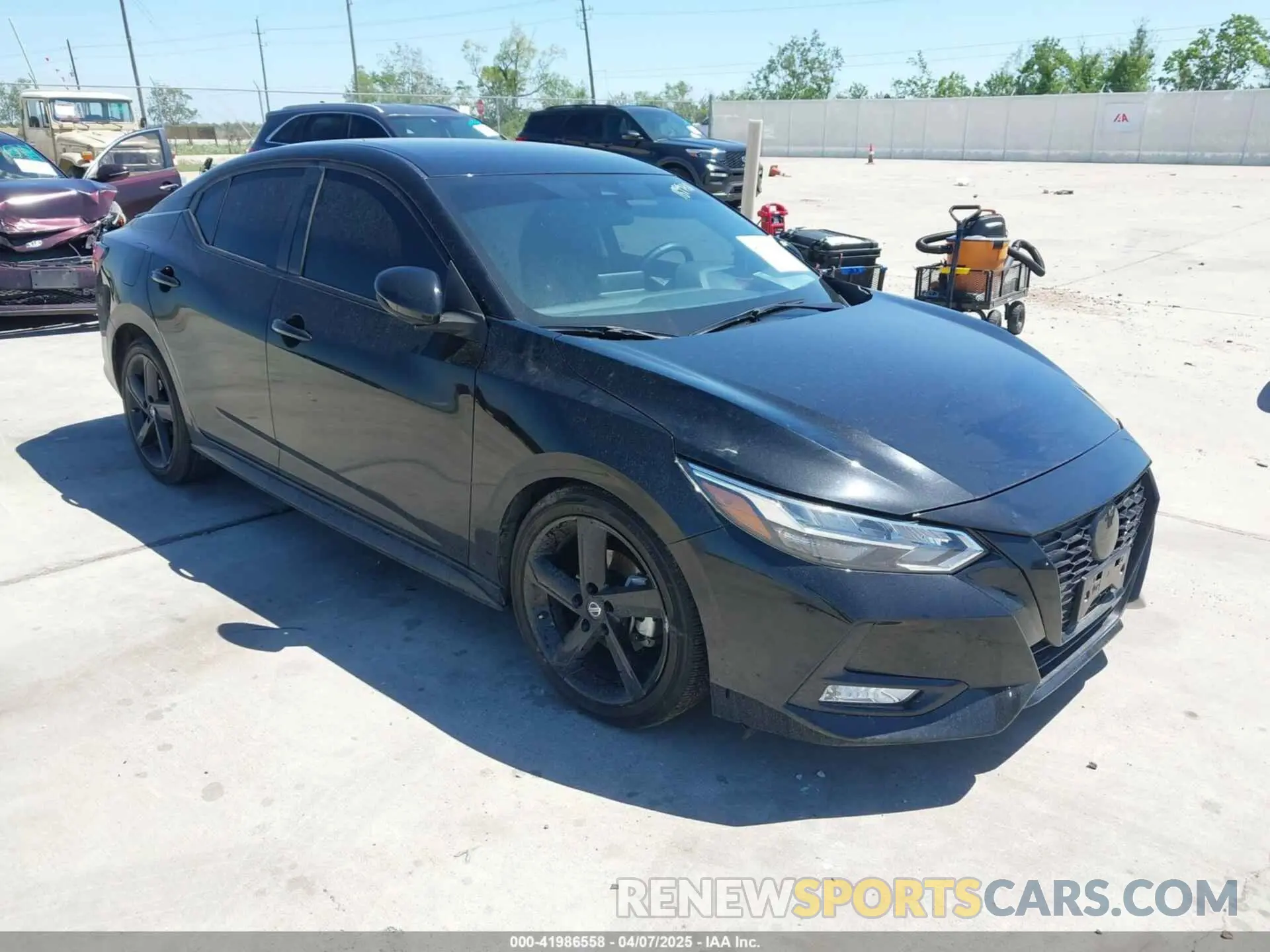 1 fotografías del automóvil dañado 3N1AB8DV7NY259202 NISSAN SENTRA 2022