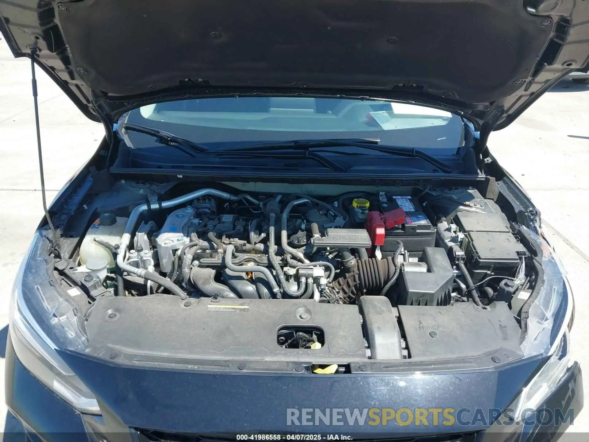 10 fotografías del automóvil dañado 3N1AB8DV7NY259202 NISSAN SENTRA 2022