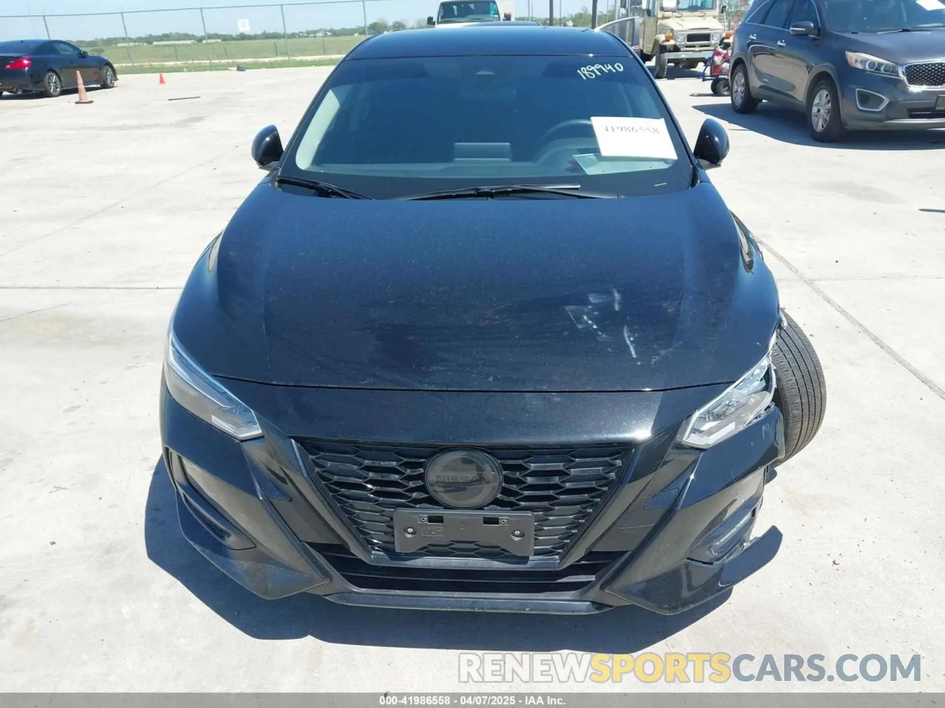 12 fotografías del automóvil dañado 3N1AB8DV7NY259202 NISSAN SENTRA 2022
