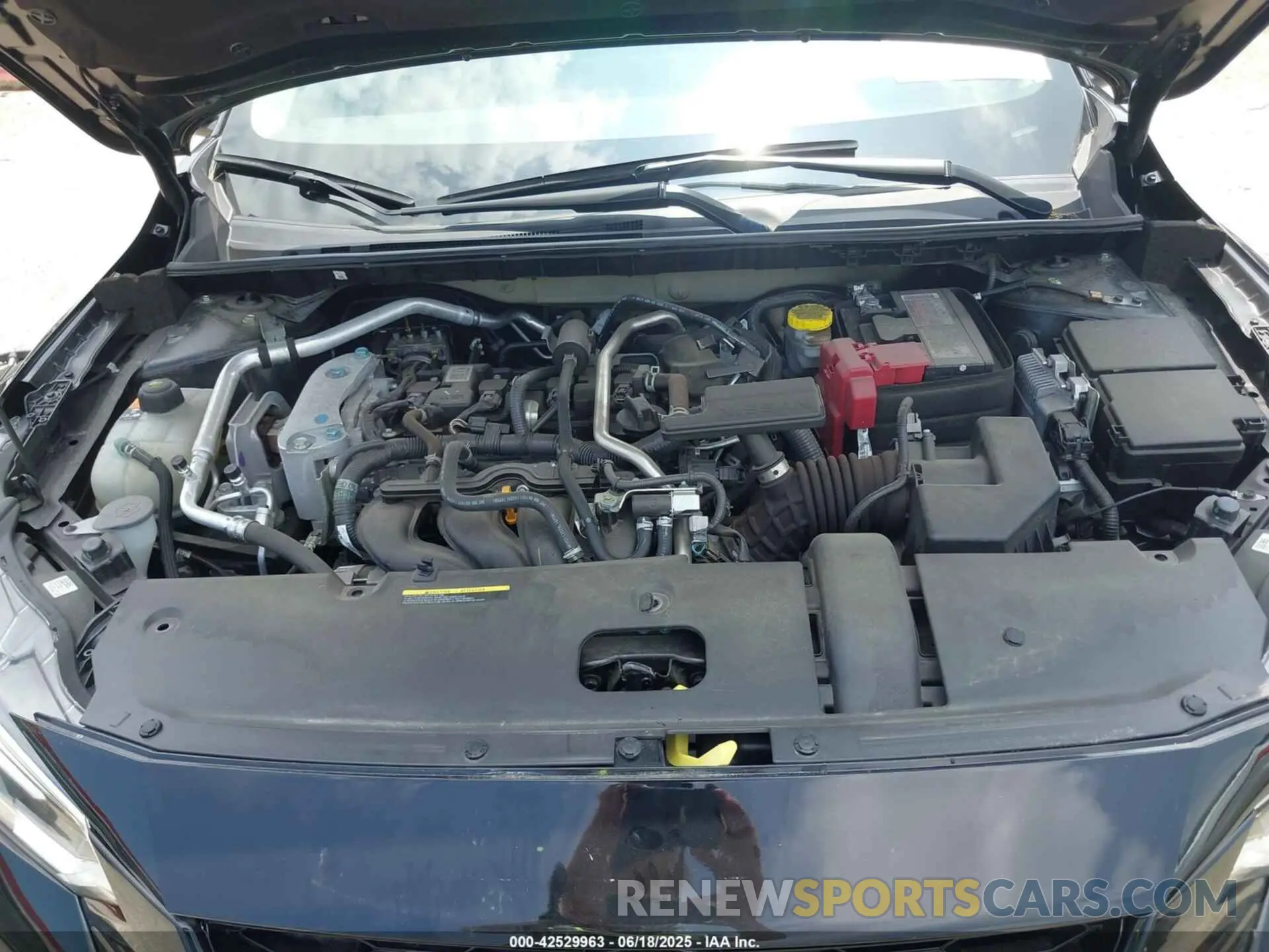 10 fotografías del automóvil dañado 3N1AB8DV7NY313808 NISSAN SENTRA 2022