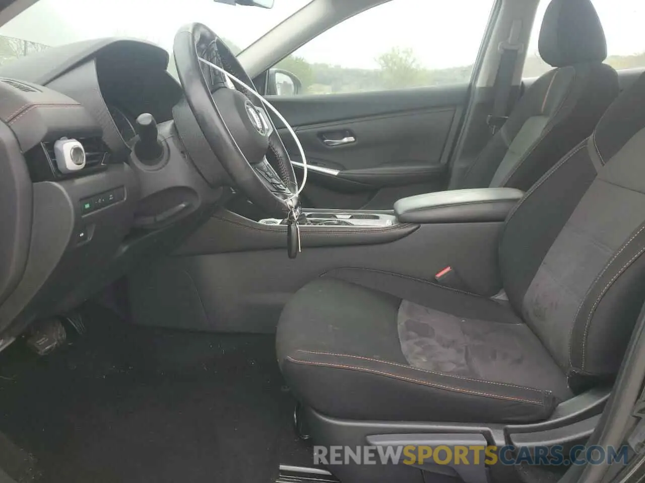 7 fotografías del automóvil dañado 3N1AB8DV7NY315395 NISSAN SENTRA 2022