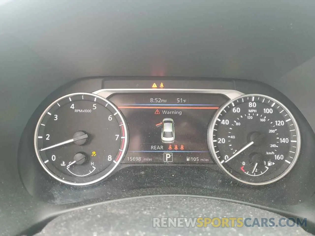 9 fotografías del automóvil dañado 3N1AB8DV7NY315395 NISSAN SENTRA 2022