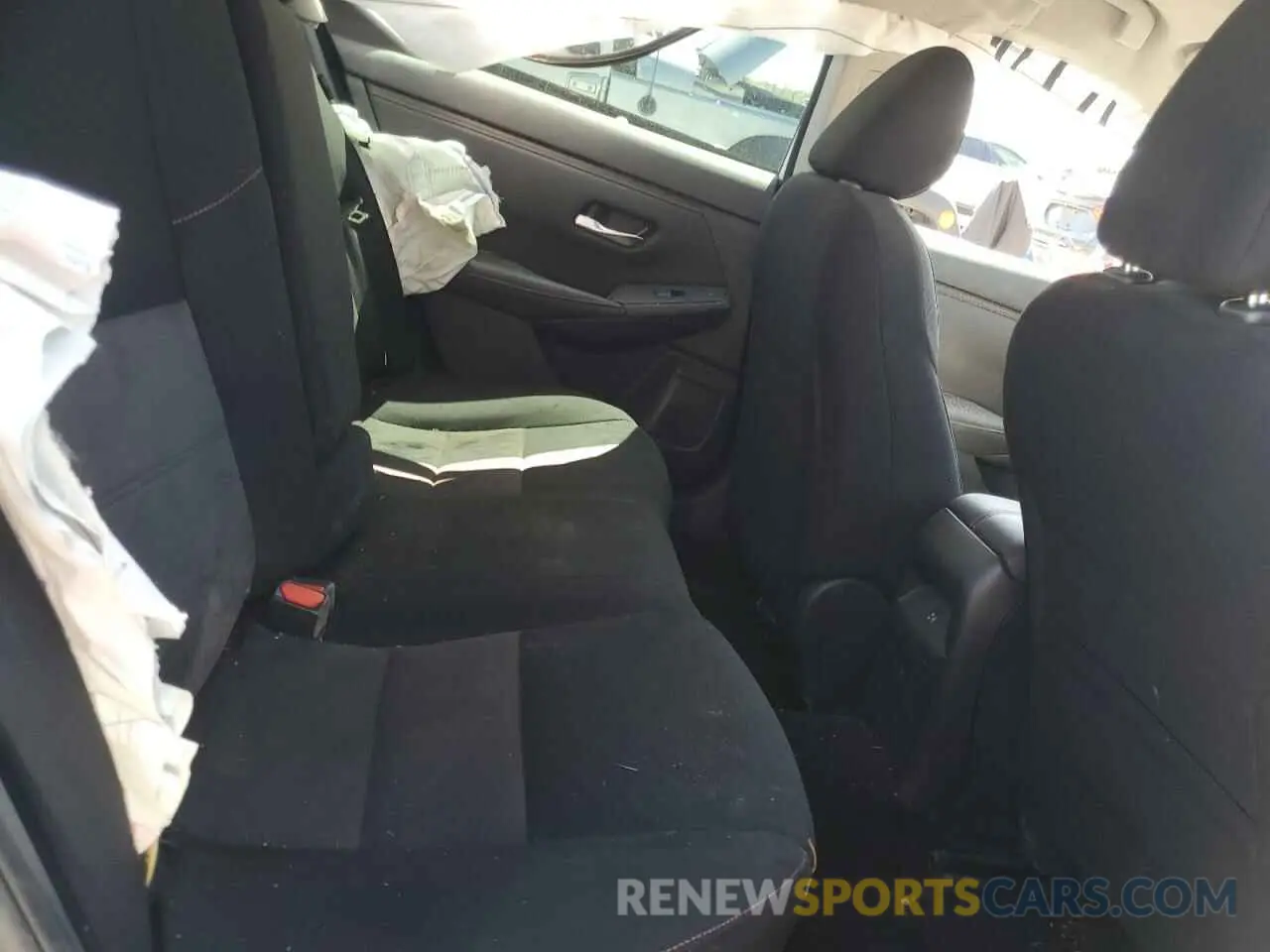 10 fotografías del automóvil dañado 3N1AB8DV7NY319088 NISSAN SENTRA 2022