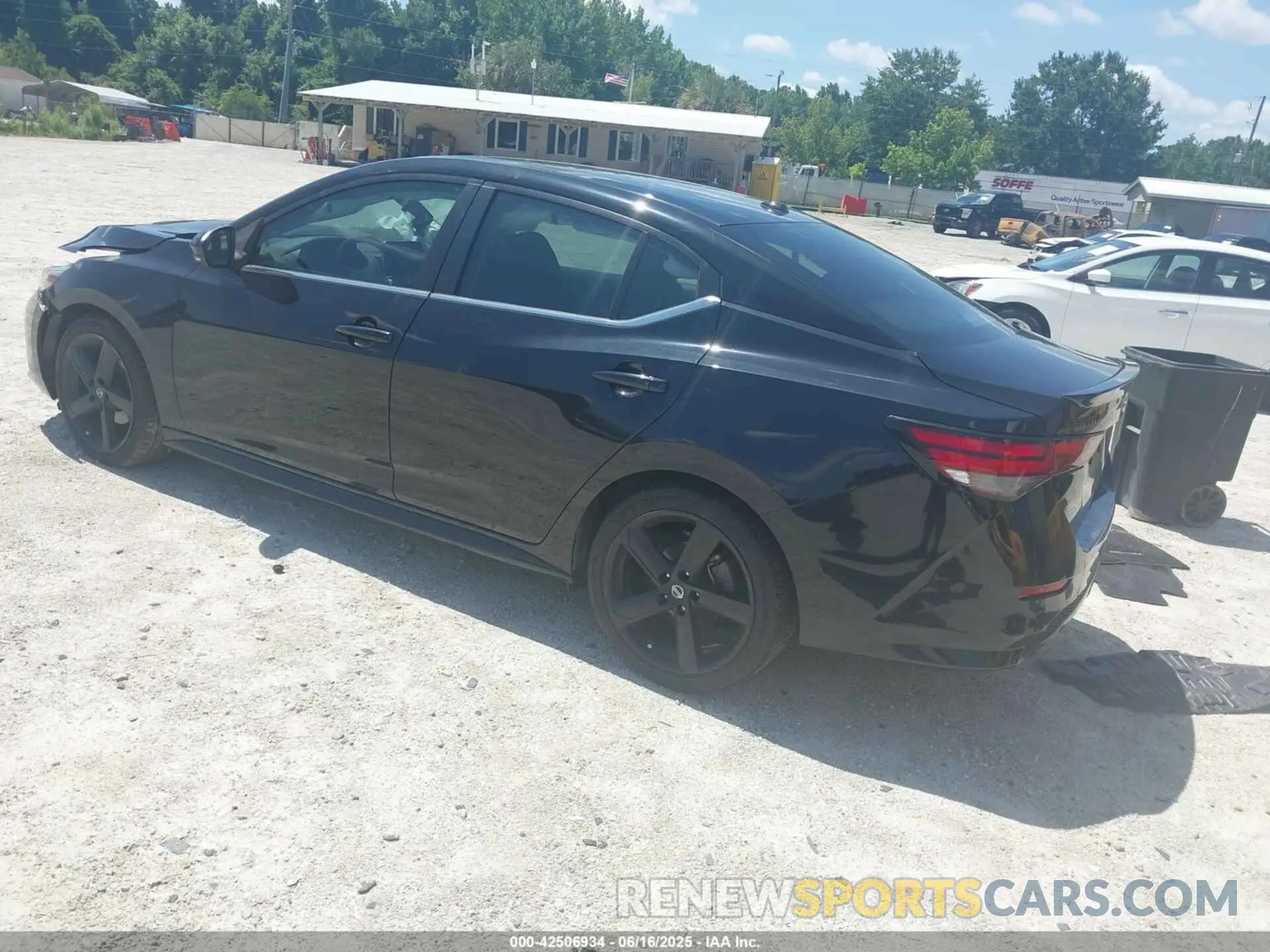 3 fotografías del automóvil dañado 3N1AB8DV8NY209196 NISSAN SENTRA 2022