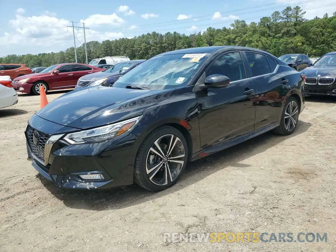 1 fotografías del automóvil dañado 3N1AB8DV8NY220750 NISSAN SENTRA 2022
