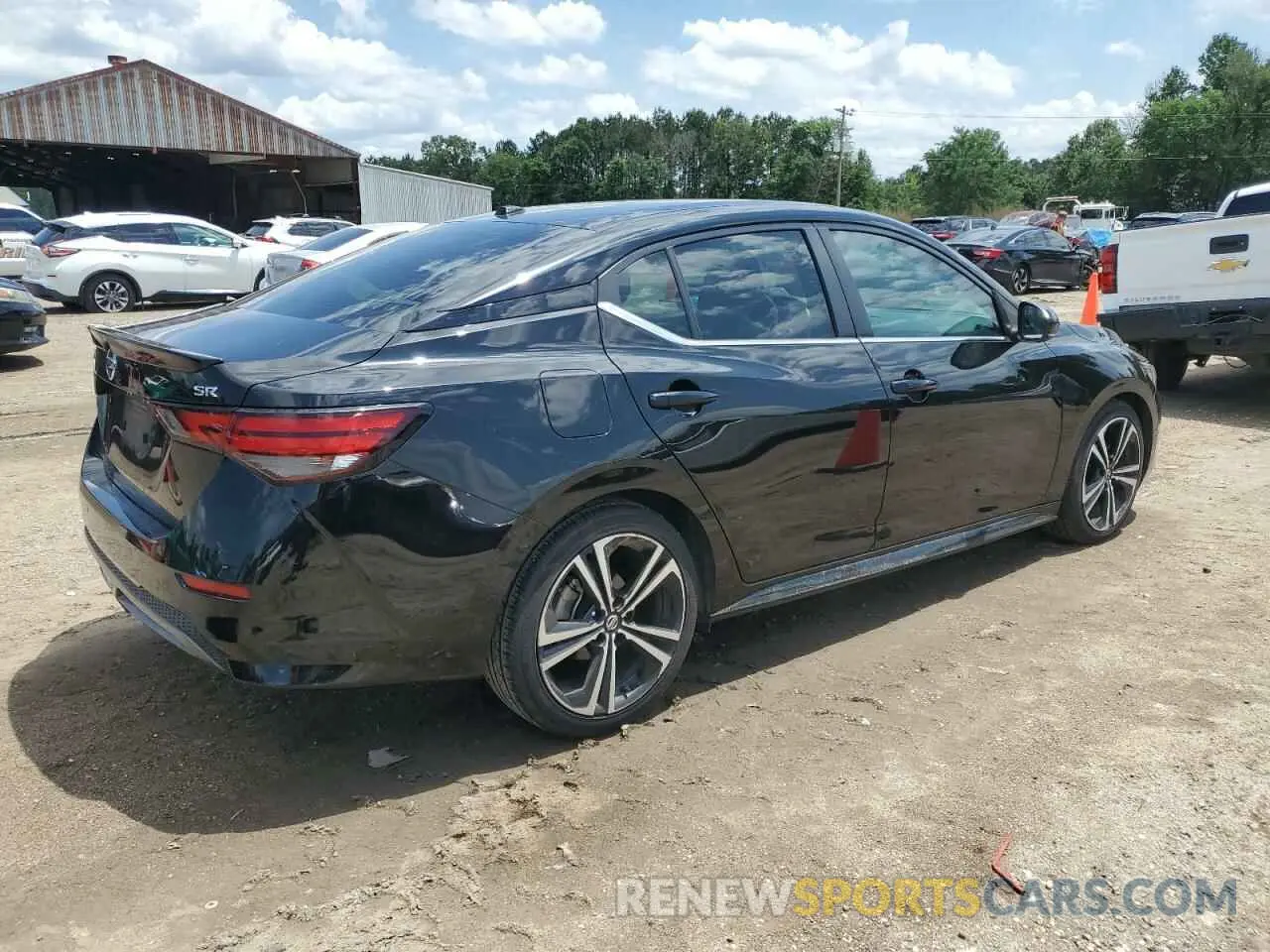 3 fotografías del automóvil dañado 3N1AB8DV8NY220750 NISSAN SENTRA 2022