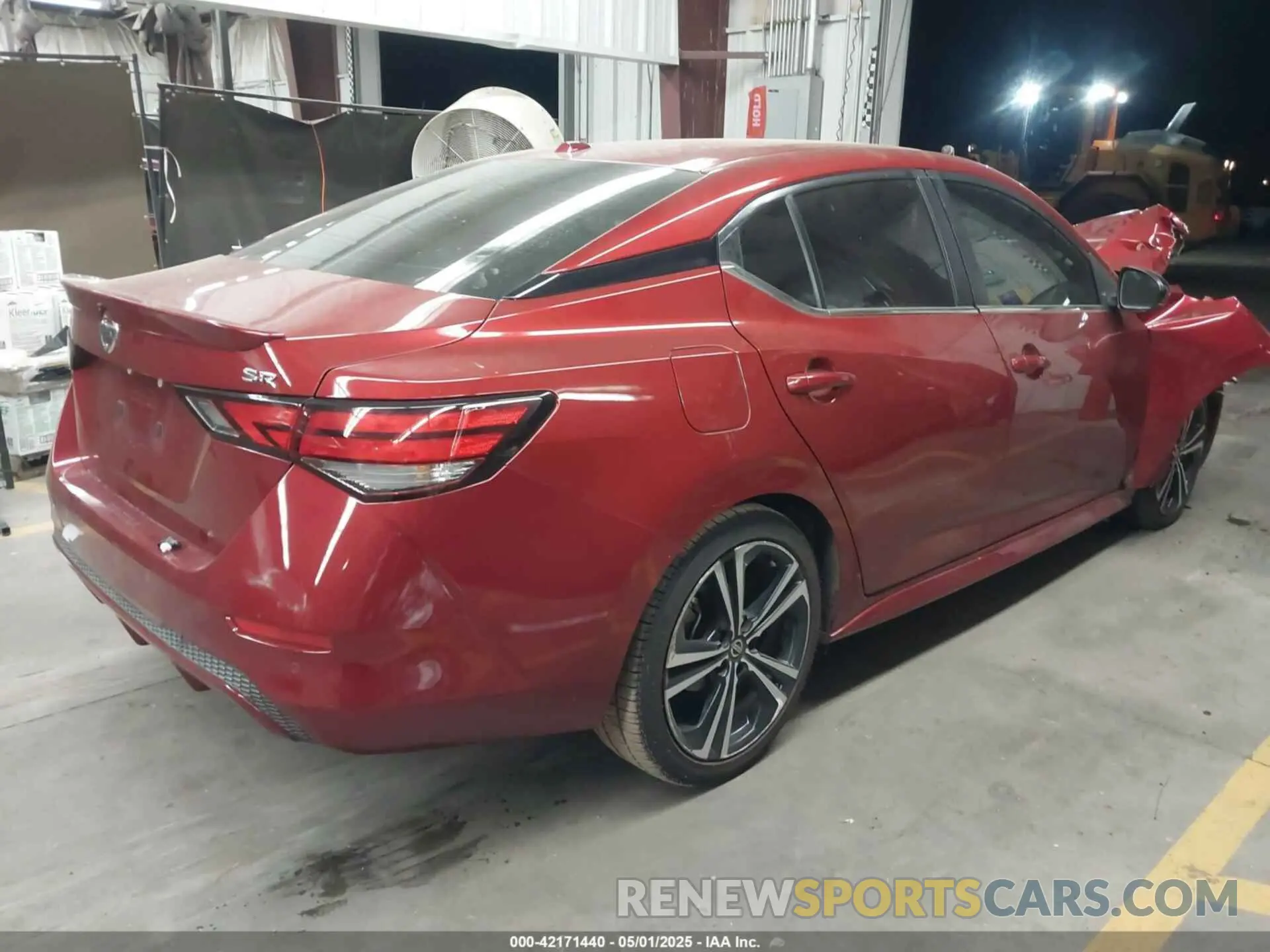 4 fotografías del automóvil dañado 3N1AB8DV8NY255627 NISSAN SENTRA 2022