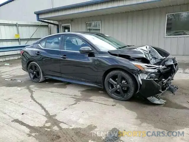 10 fotografías del automóvil dañado 3N1AB8DV8NY283296 NISSAN SENTRA 2022