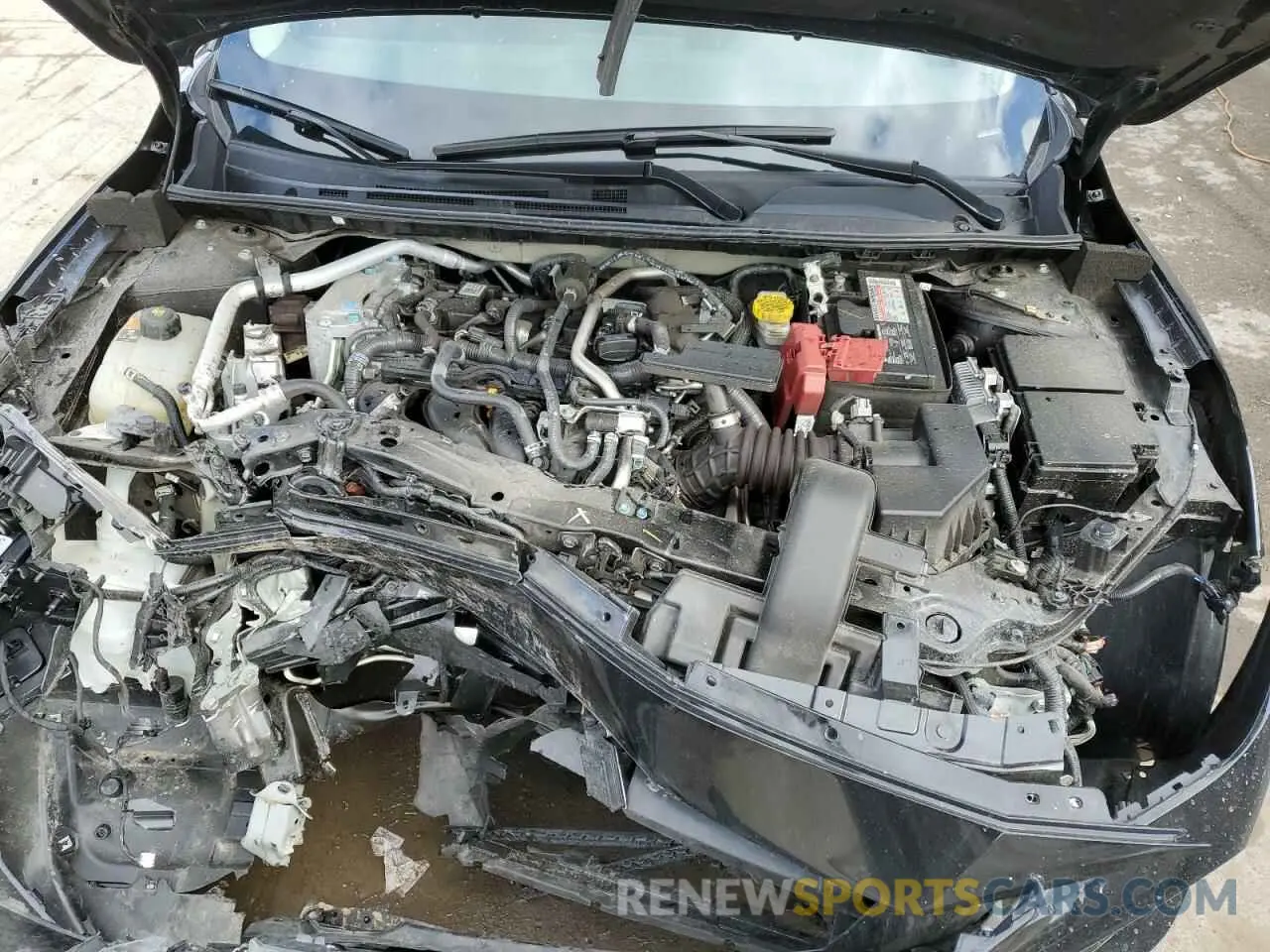 12 fotografías del automóvil dañado 3N1AB8DV8NY283296 NISSAN SENTRA 2022
