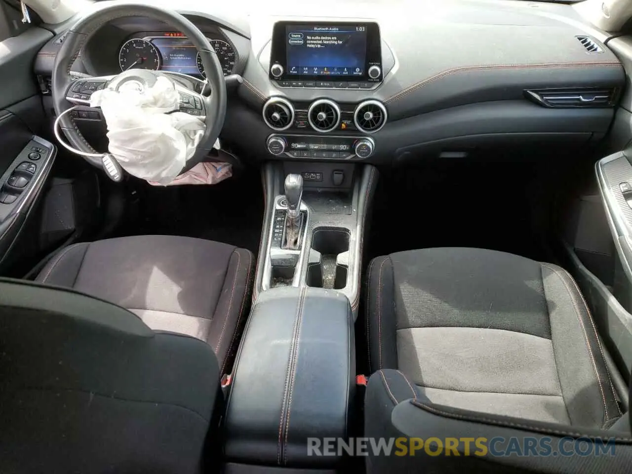 8 fotografías del automóvil dañado 3N1AB8DV8NY283296 NISSAN SENTRA 2022