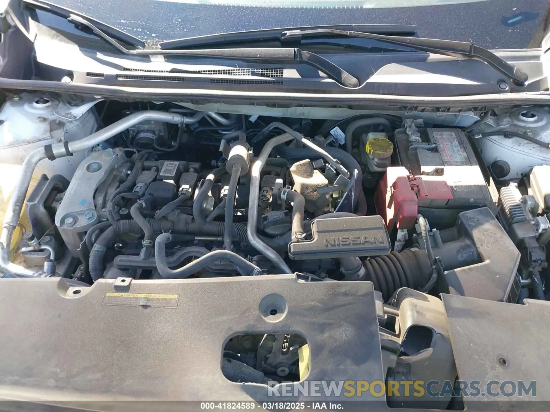 10 fotografías del automóvil dañado 3N1AB8DV8NY287476 NISSAN SENTRA 2022