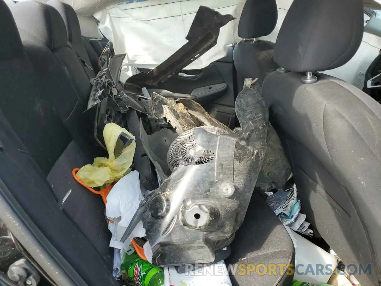 10 fotografías del automóvil dañado 3N1AB8DV8NY303692 NISSAN SENTRA 2022