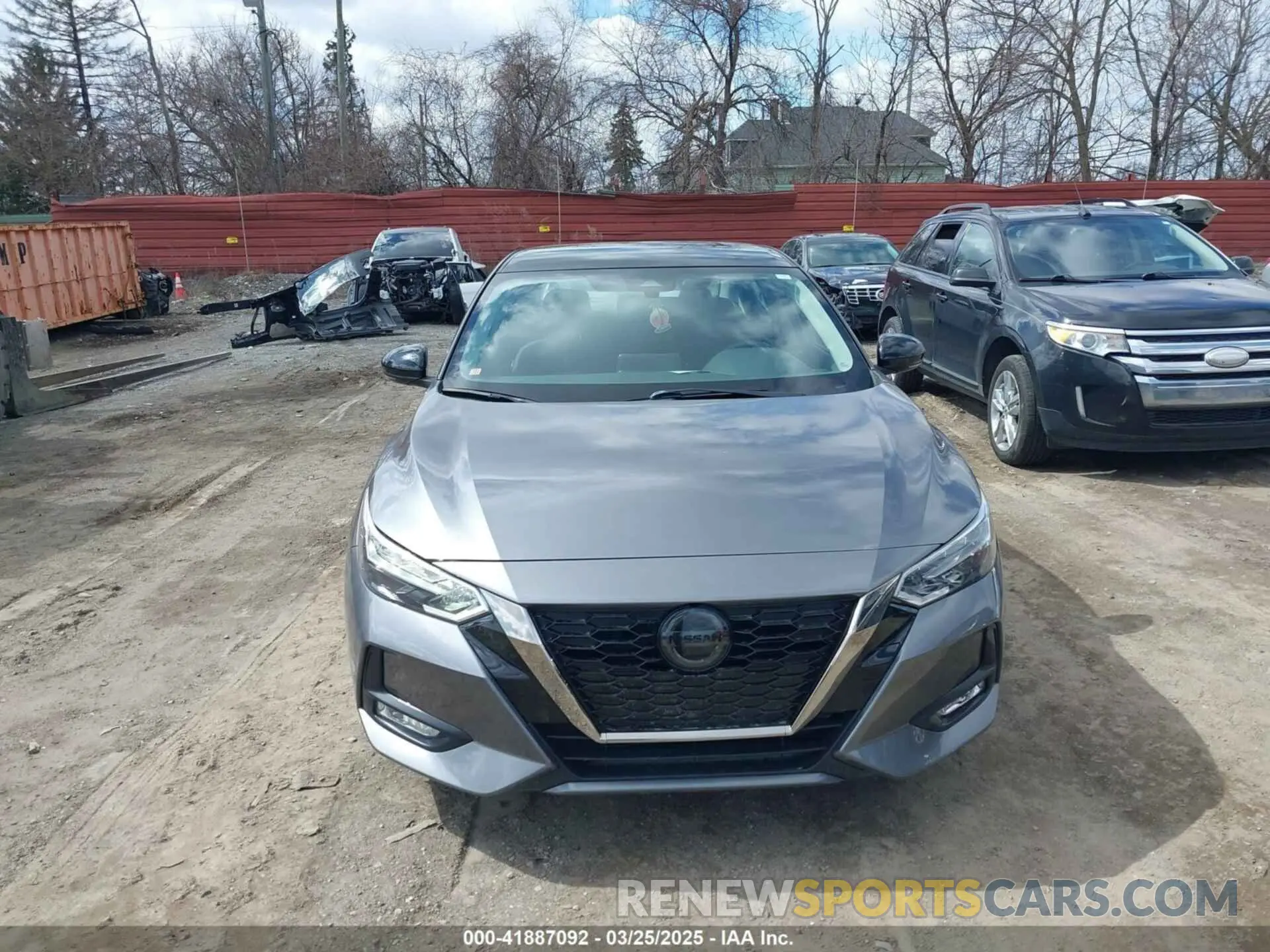 12 fotografías del automóvil dañado 3N1AB8DV9NY209014 NISSAN SENTRA 2022