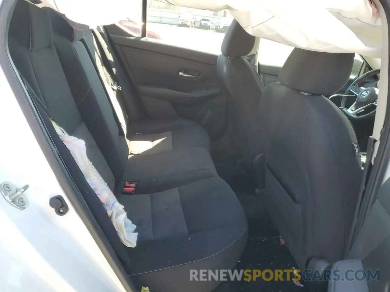 10 fotografías del automóvil dañado 3N1AB8DV9NY256821 NISSAN SENTRA 2022