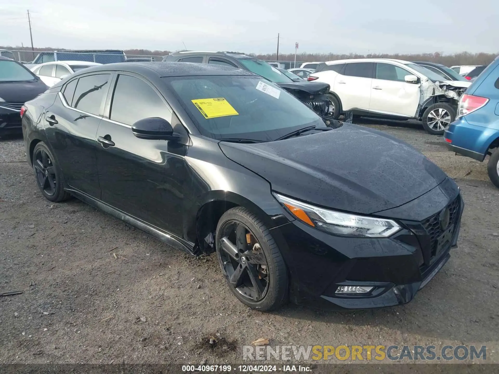 1 fotografías del automóvil dañado 3N1AB8DV9NY291164 NISSAN SENTRA 2022
