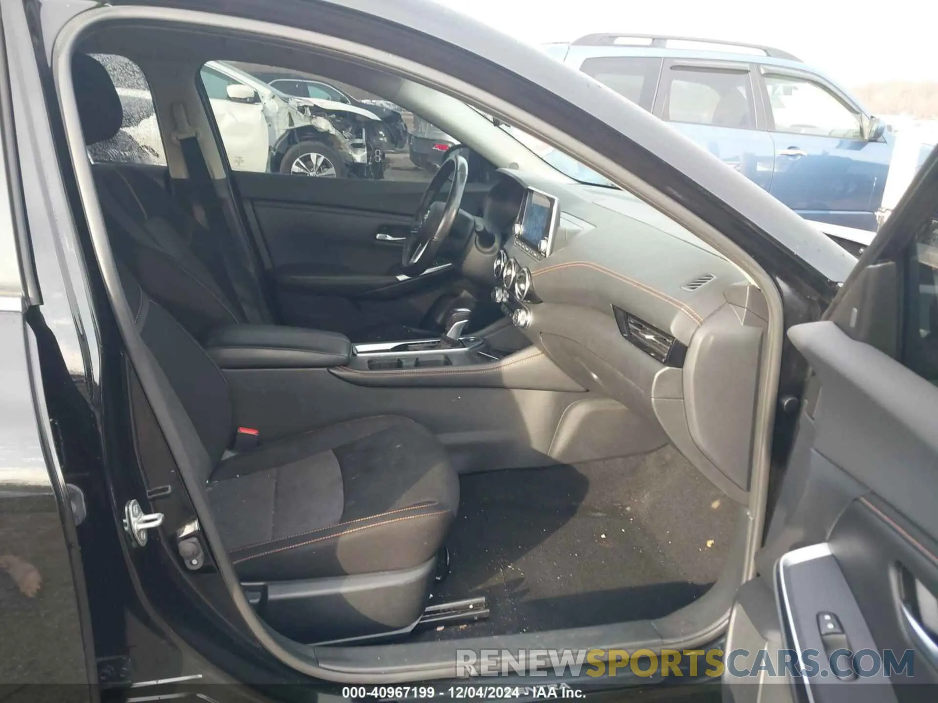5 fotografías del automóvil dañado 3N1AB8DV9NY291164 NISSAN SENTRA 2022