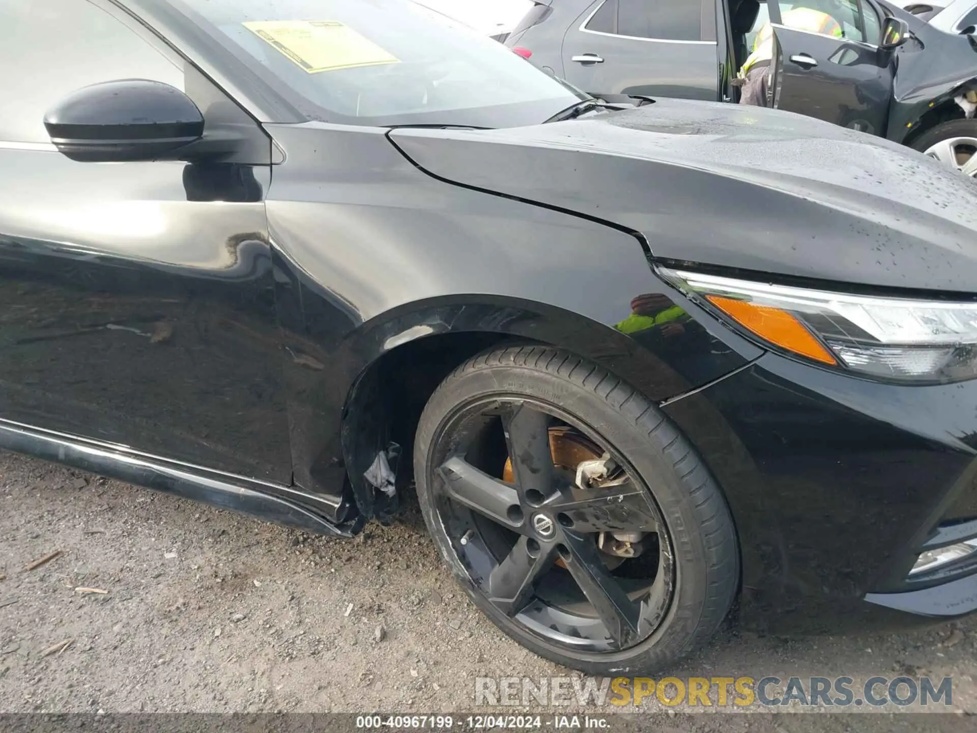 6 fotografías del automóvil dañado 3N1AB8DV9NY291164 NISSAN SENTRA 2022