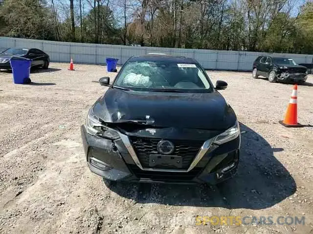 10 fotografías del automóvil dañado 3N1AB8DV9NY319397 NISSAN SENTRA 2022
