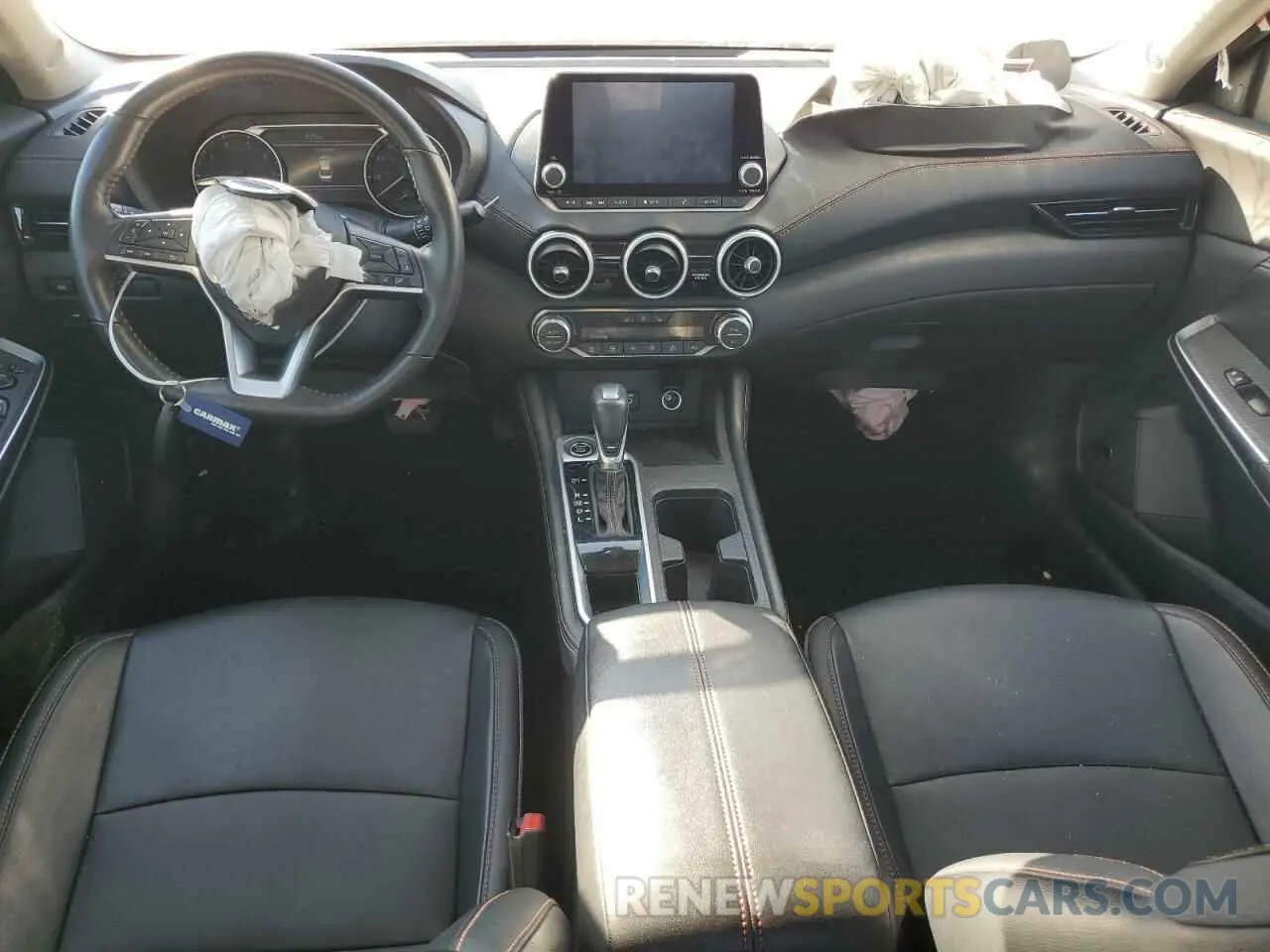 8 fotografías del automóvil dañado 3N1AB8DV9NY319397 NISSAN SENTRA 2022