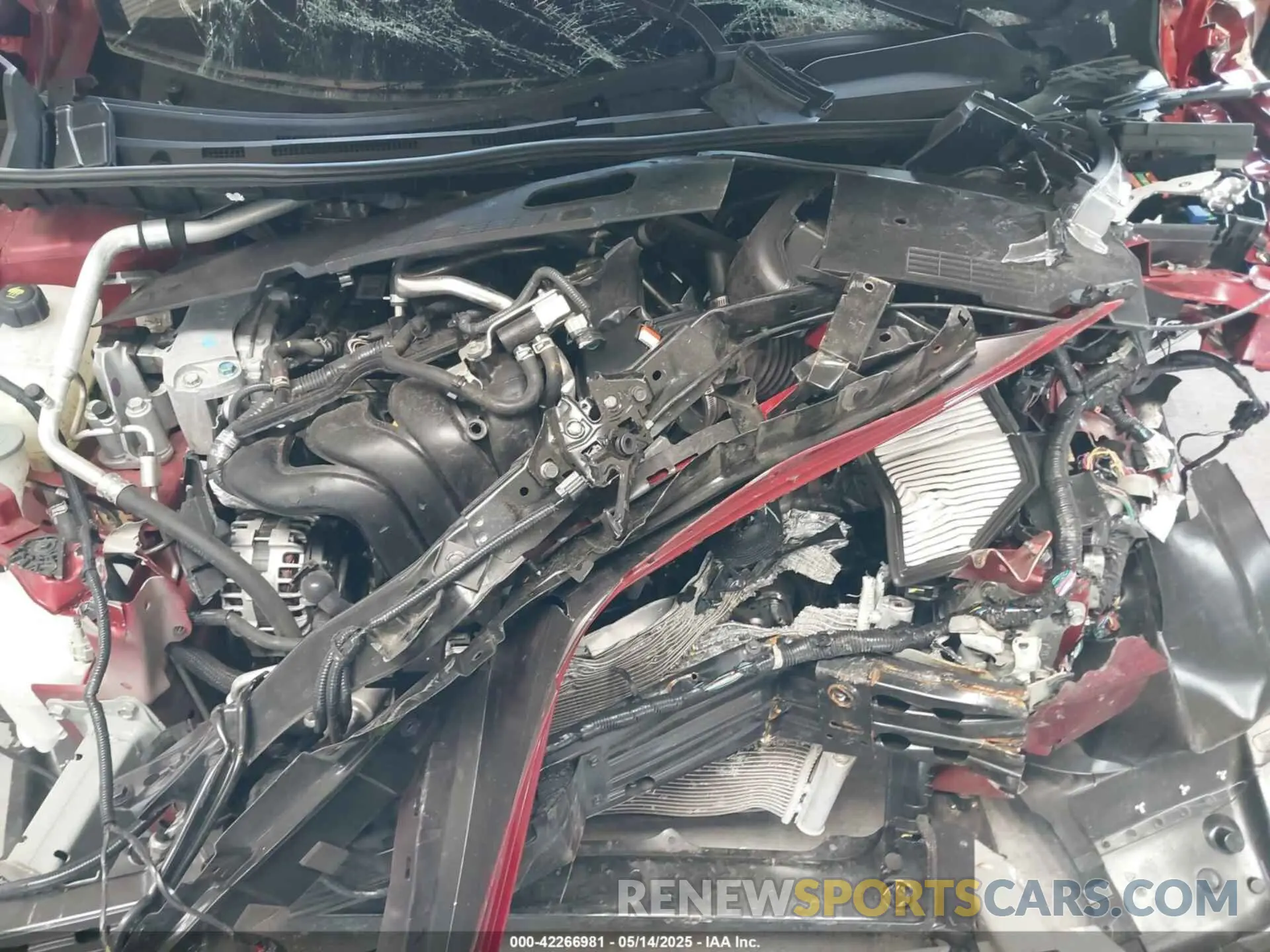 10 fotografías del automóvil dañado 3N1AB8DVXNY213833 NISSAN SENTRA 2022