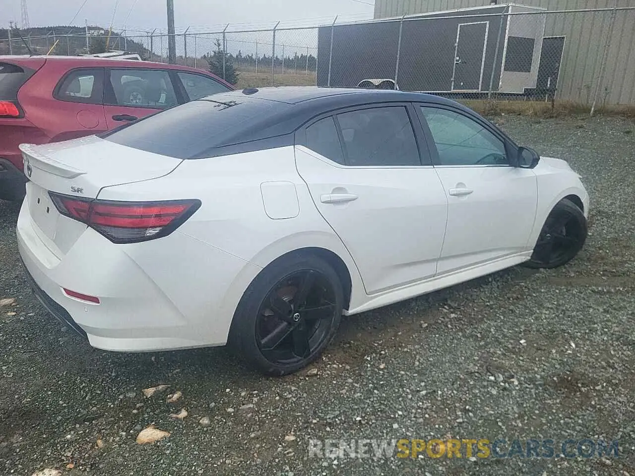 3 fotografías del automóvil dañado 3N1AB8DVXNY255077 NISSAN SENTRA 2022