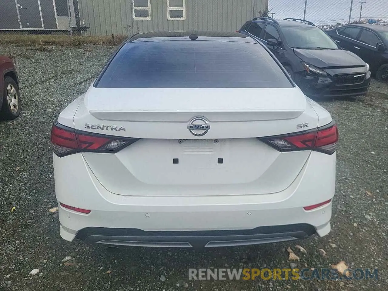 6 fotografías del automóvil dañado 3N1AB8DVXNY255077 NISSAN SENTRA 2022