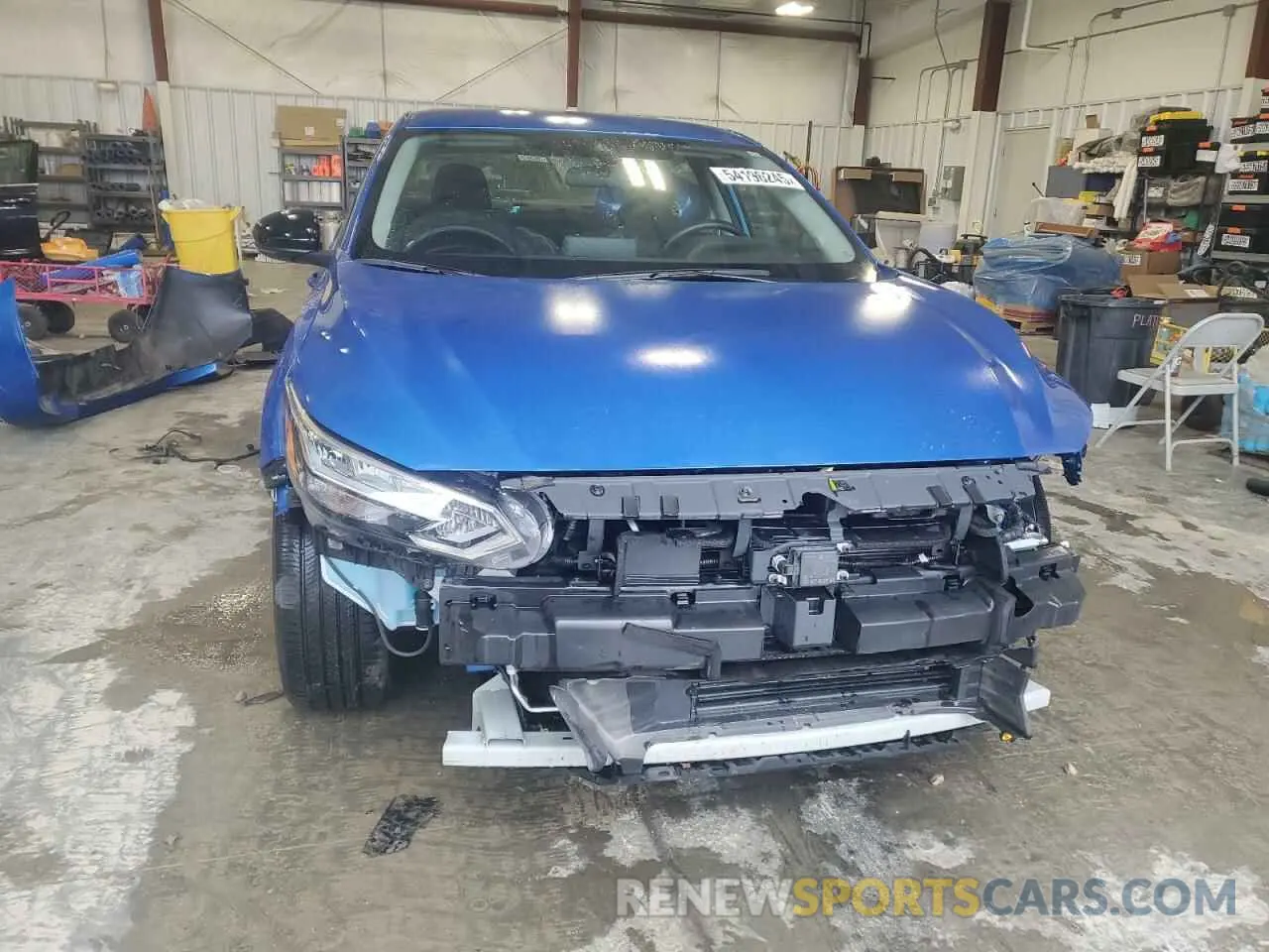 5 fotografías del automóvil dañado 3N1AB8DVXNY263728 NISSAN SENTRA 2022