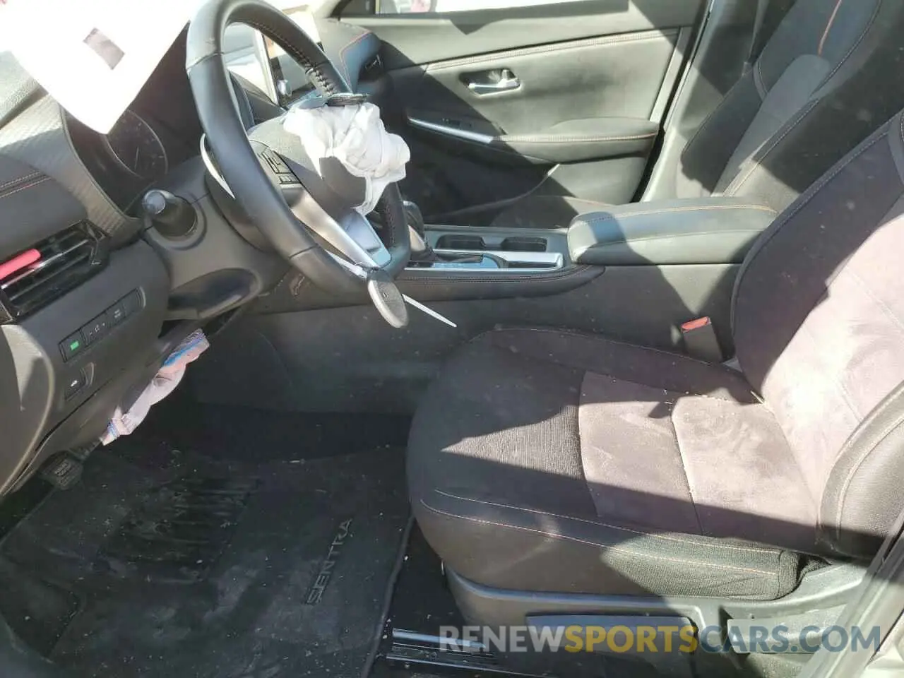 7 fotografías del automóvil dañado 3N1AB8DVXNY287785 NISSAN SENTRA 2022