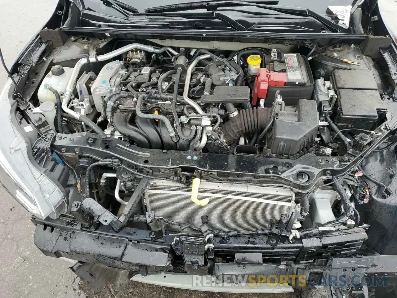 11 fotografías del automóvil dañado 3N1AB8DVXNY304424 NISSAN SENTRA 2022