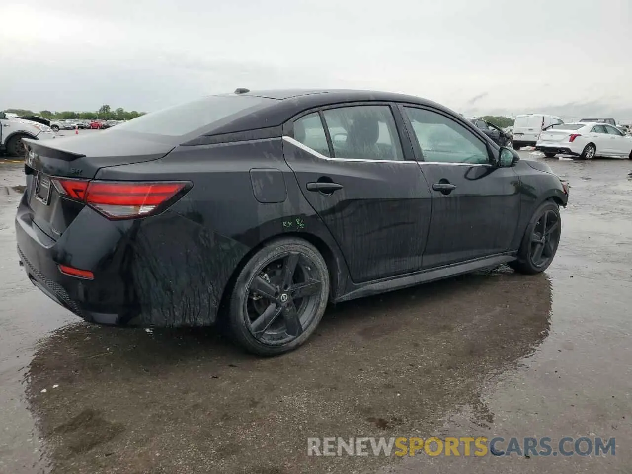 3 fotografías del automóvil dañado 3N1AB8DVXNY304424 NISSAN SENTRA 2022