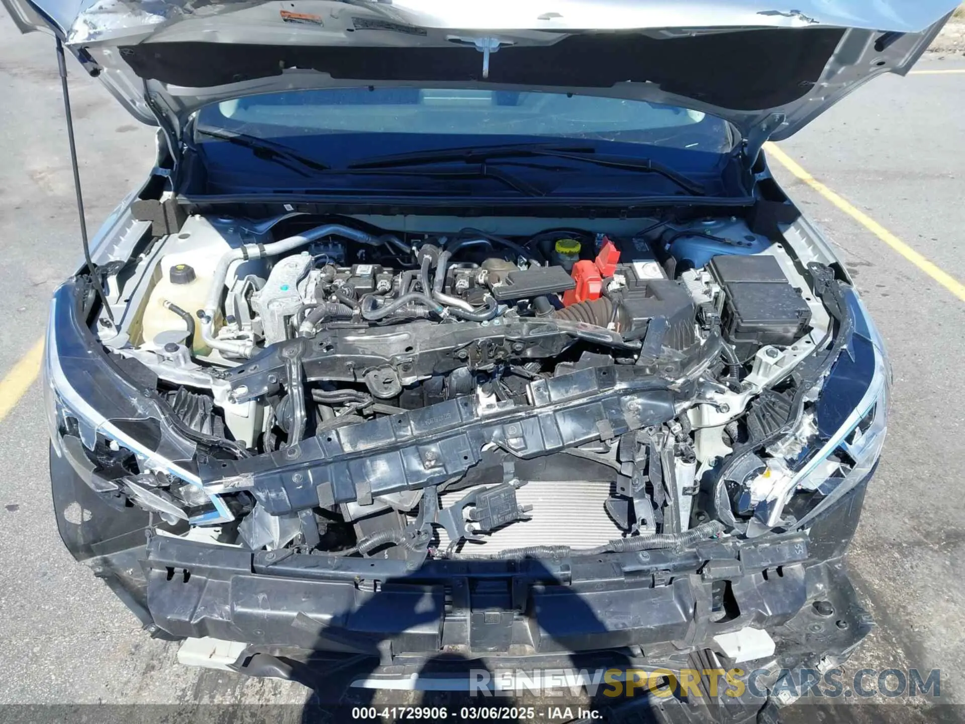 10 fotografías del automóvil dañado 3N1AB8BV0PY273691 NISSAN SENTRA 2023