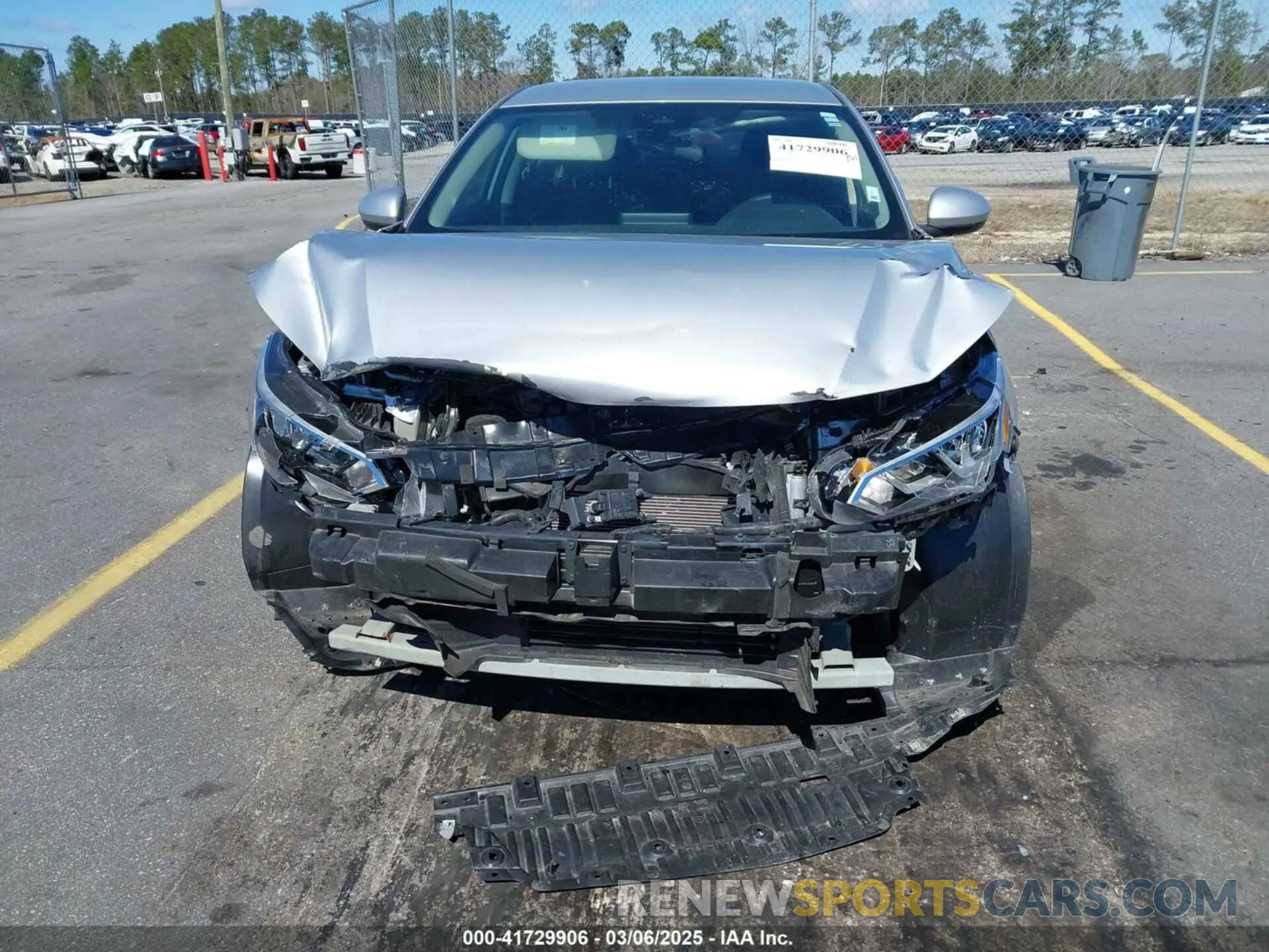 13 fotografías del automóvil dañado 3N1AB8BV0PY273691 NISSAN SENTRA 2023