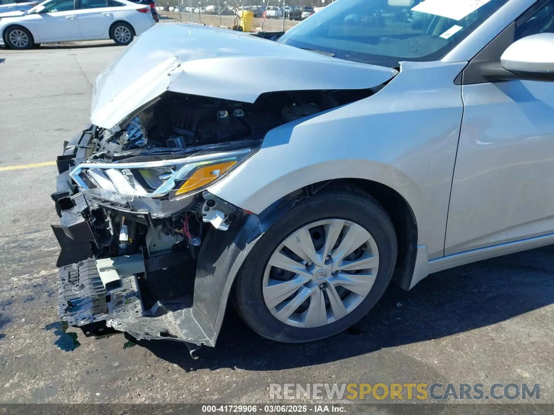19 fotografías del automóvil dañado 3N1AB8BV0PY273691 NISSAN SENTRA 2023
