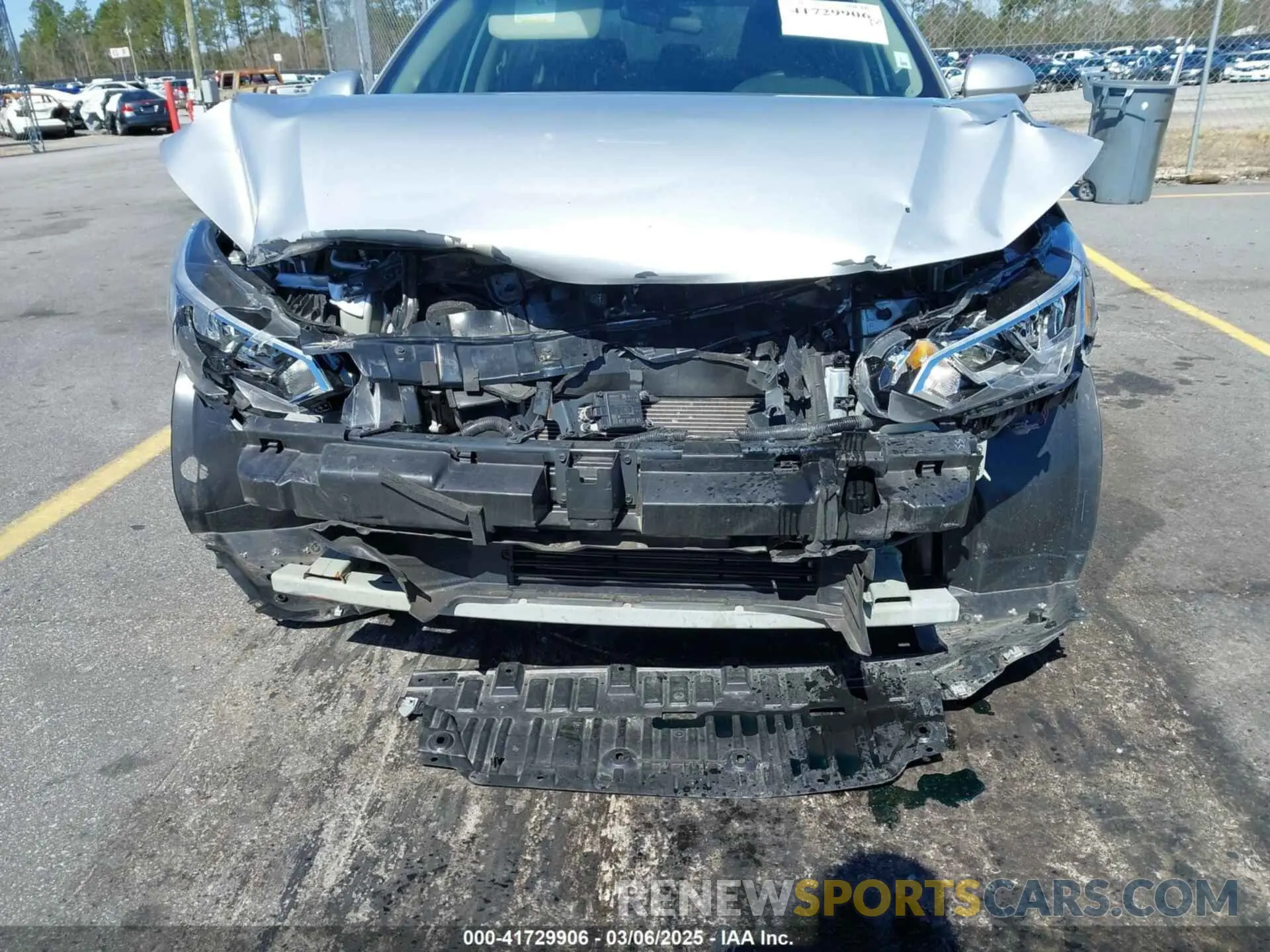 6 fotografías del automóvil dañado 3N1AB8BV0PY273691 NISSAN SENTRA 2023