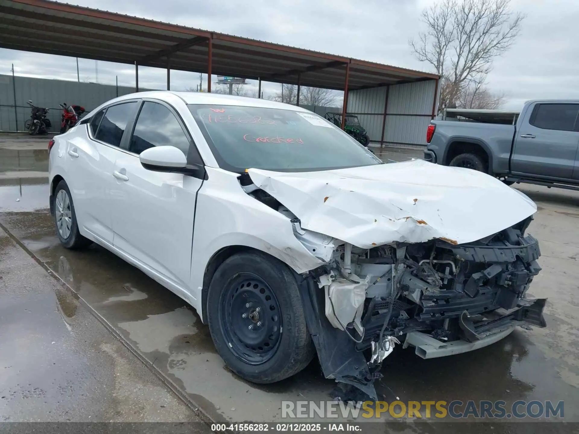1 fotografías del automóvil dañado 3N1AB8BV0PY298512 NISSAN SENTRA 2023