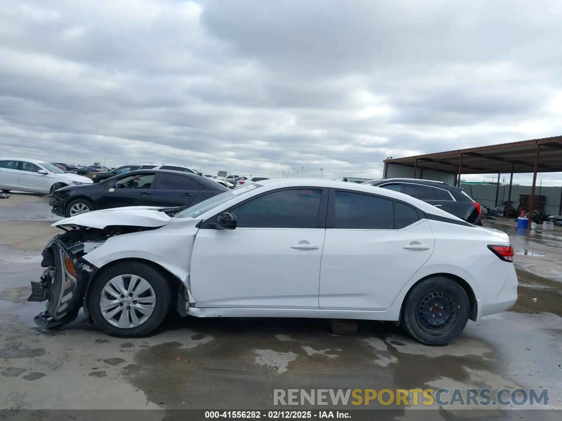 15 fotografías del automóvil dañado 3N1AB8BV0PY298512 NISSAN SENTRA 2023
