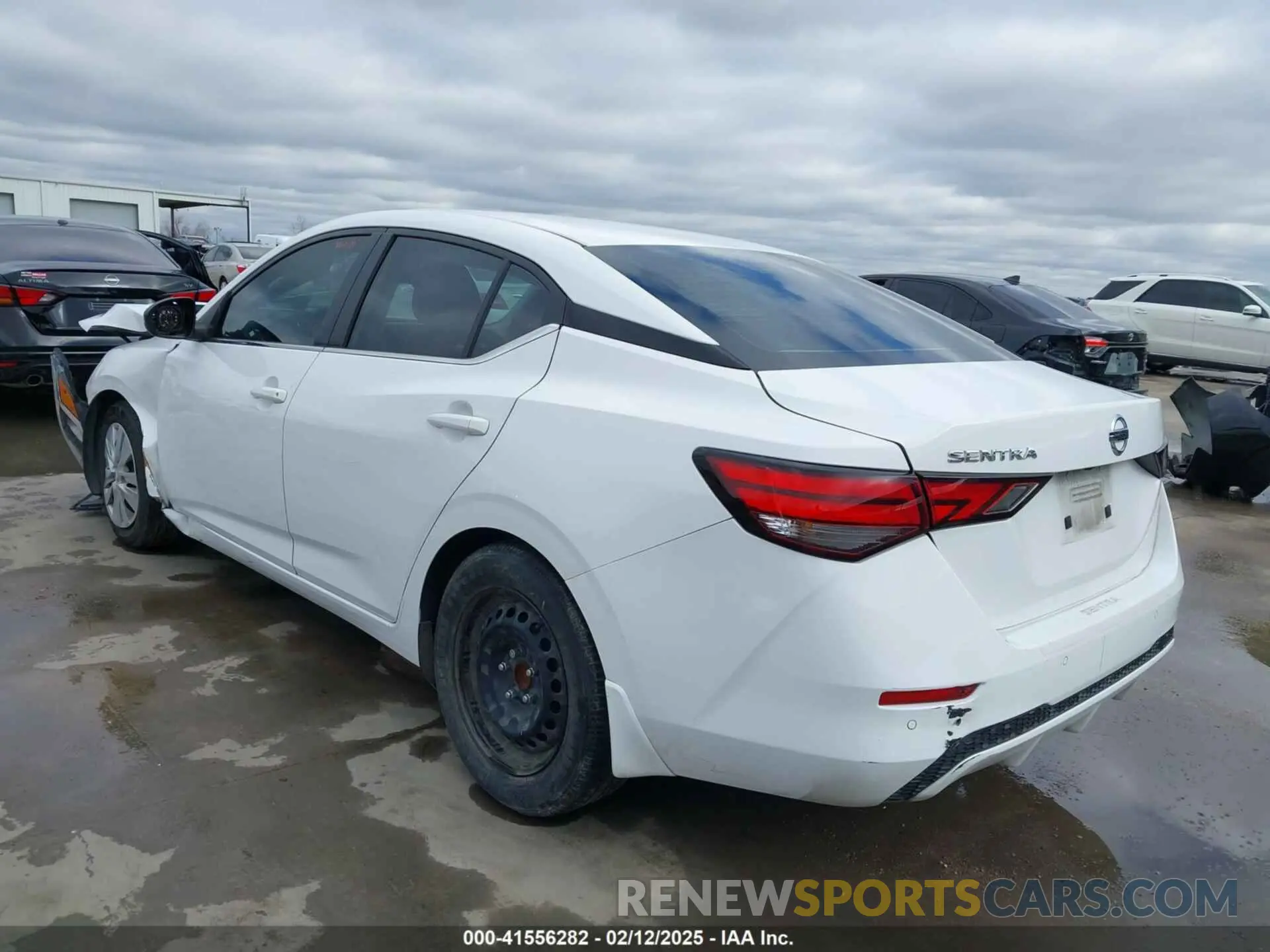 3 fotografías del automóvil dañado 3N1AB8BV0PY298512 NISSAN SENTRA 2023