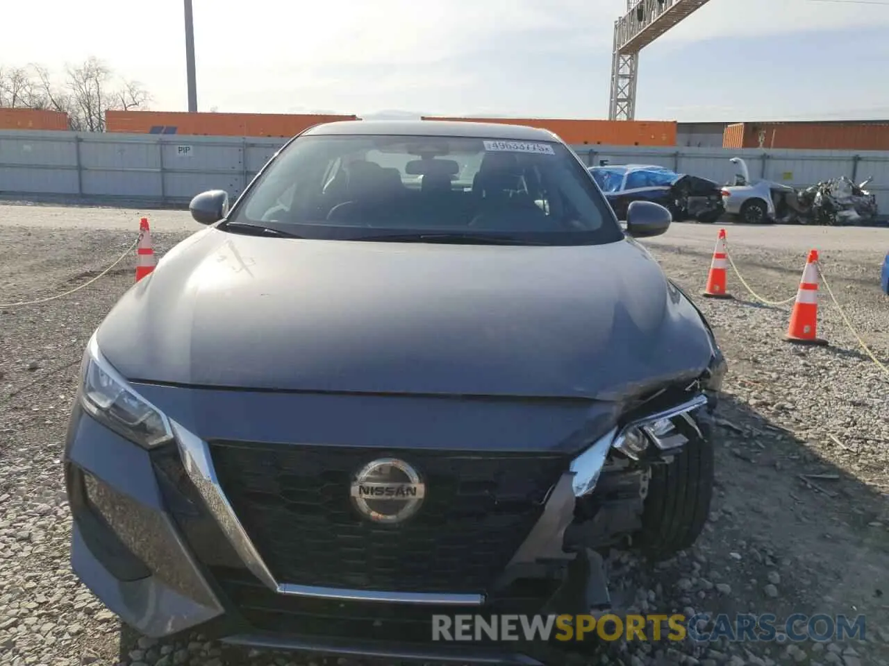 5 fotografías del automóvil dañado 3N1AB8BV2PY268993 NISSAN SENTRA 2023