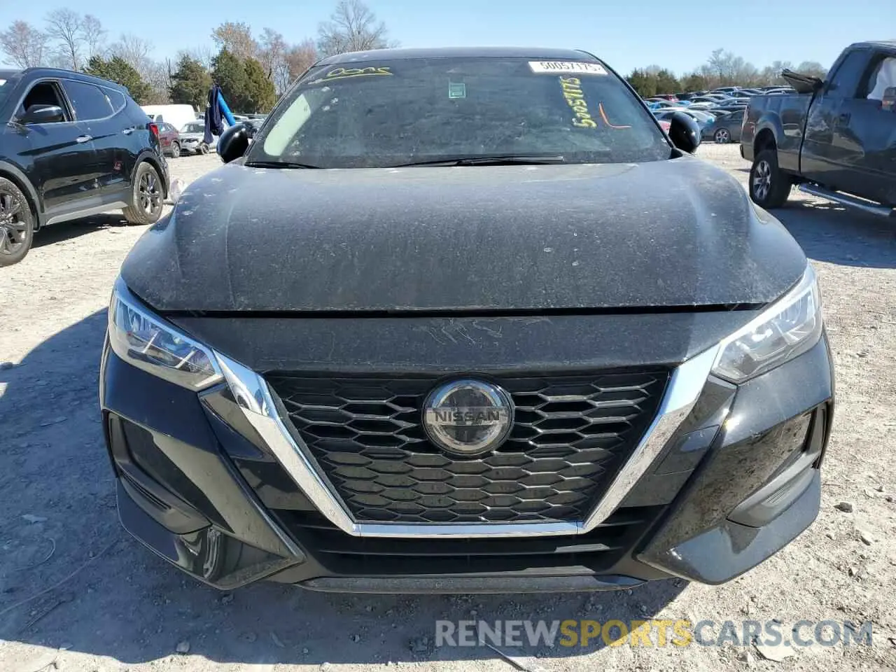 5 fotografías del automóvil dañado 3N1AB8BV2PY287687 NISSAN SENTRA 2023