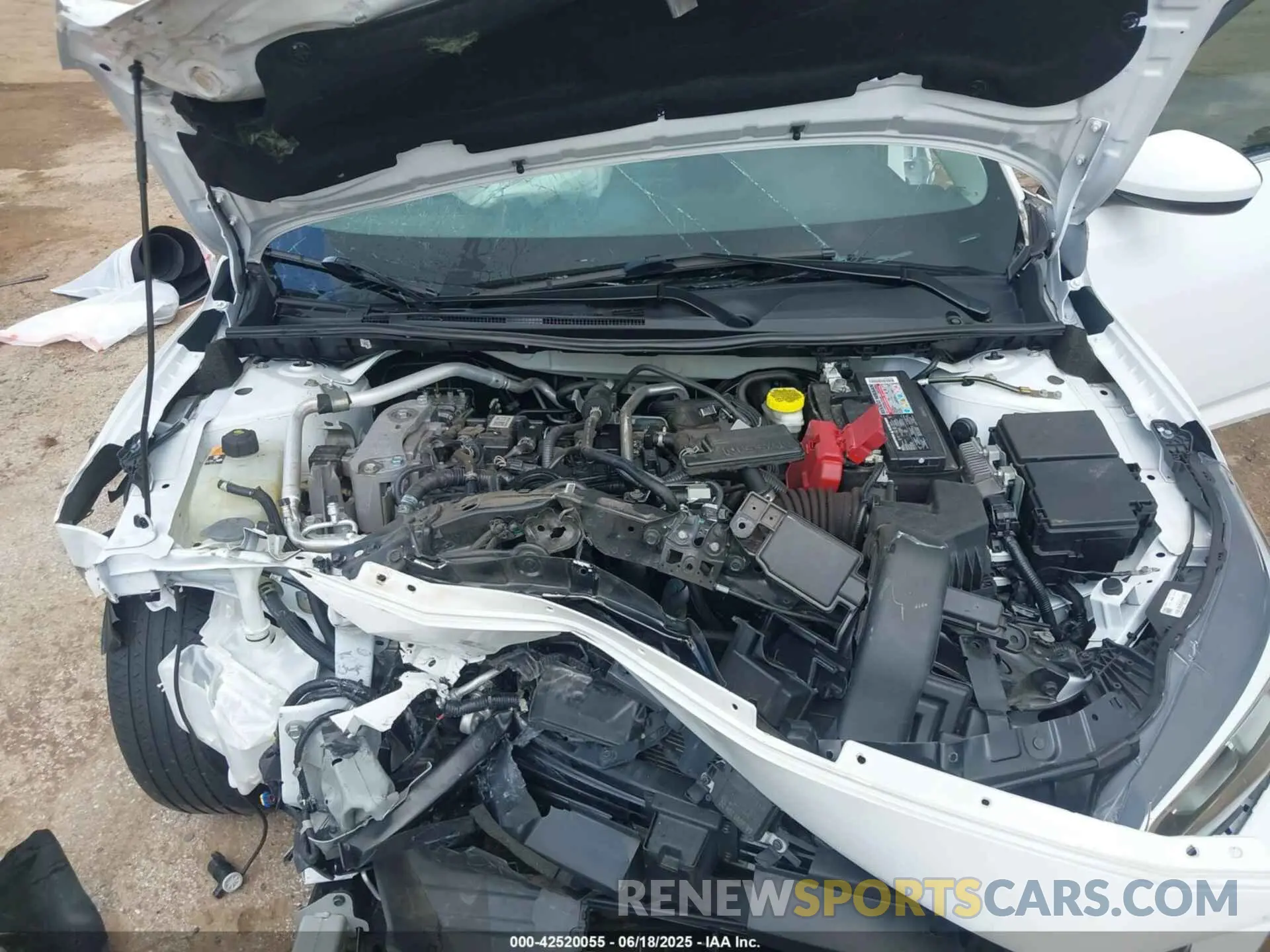 10 fotografías del automóvil dañado 3N1AB8BV3PY226459 NISSAN SENTRA 2023