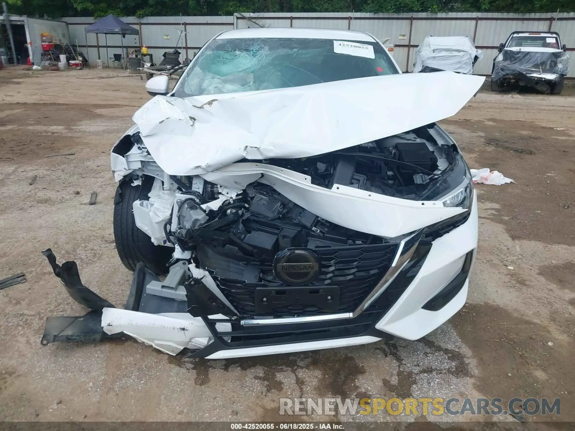 13 fotografías del automóvil dañado 3N1AB8BV3PY226459 NISSAN SENTRA 2023