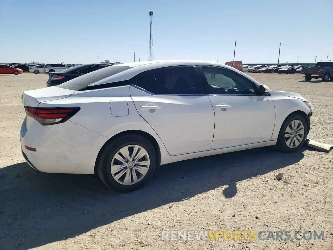 3 fotografías del automóvil dañado 3N1AB8BV3PY297029 NISSAN SENTRA 2023